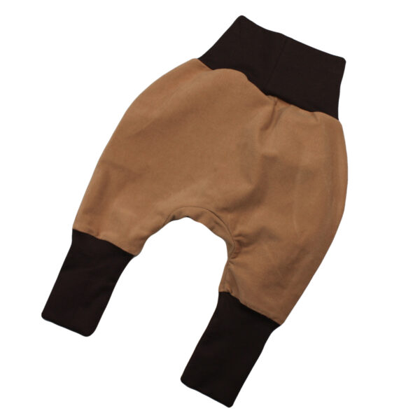 100132237a Hose Mitwachshose mit Bünden zum Krempeln mit Taschen bio organic Cord ocker braun beige
