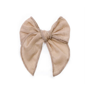 Fable Bow Clip Latte