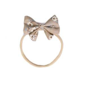 Little Bow Headband Flower
