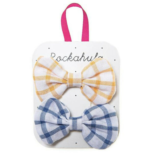 Ensemble De 2 Barrettes Noeud Rockahula