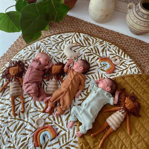 Toddlekind Playmat Spielmatte Windelfrei Nappy Free Organic Gots Sandcastle 4