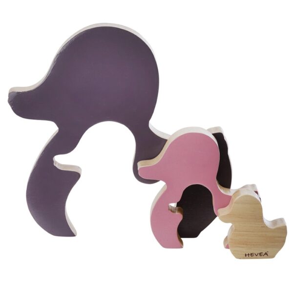 Hevea Steckspielzeug Ente 5710087561183 2