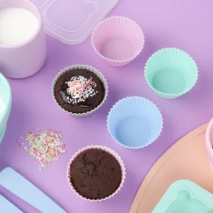 Reusable Silicone Muffin Cups Styled 700x