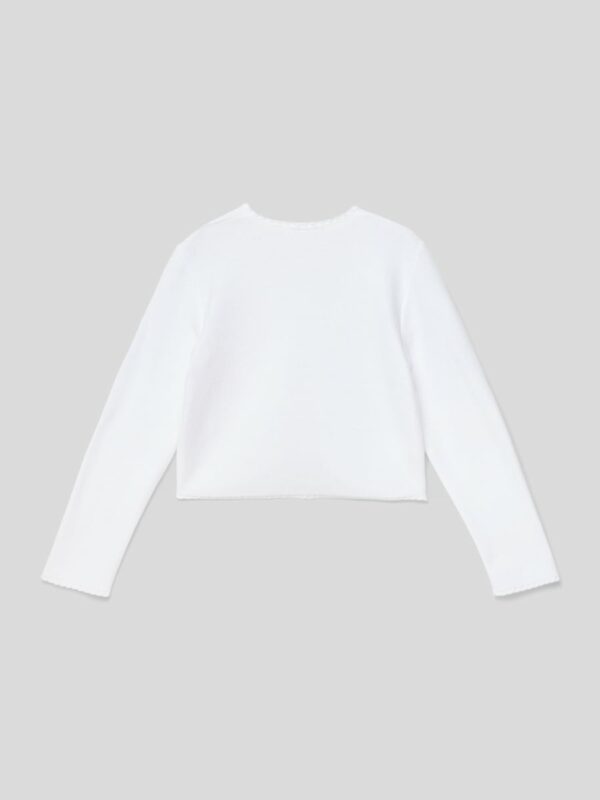 Une Hautre Couture Bolero In Strick Optik Weiss 1703919,b83b33,900x1200f