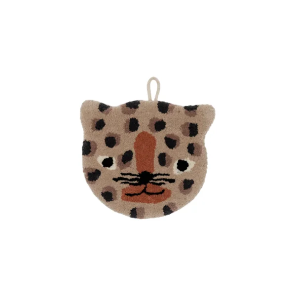Leopard Miniature Wallhanger Wallhanger M107355 302 Camel