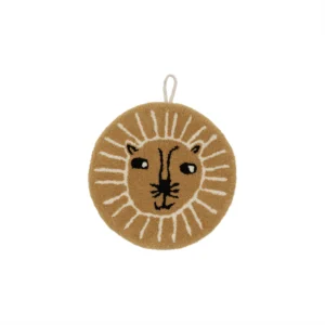 Lion Miniature Wallhanger Wallhanger M107356 307 Caramel