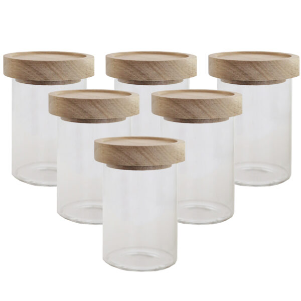 Gl 044 Minivorratsglas Blanko Freisteller