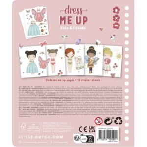 0008003 Anziehbuch Rosafriends 550